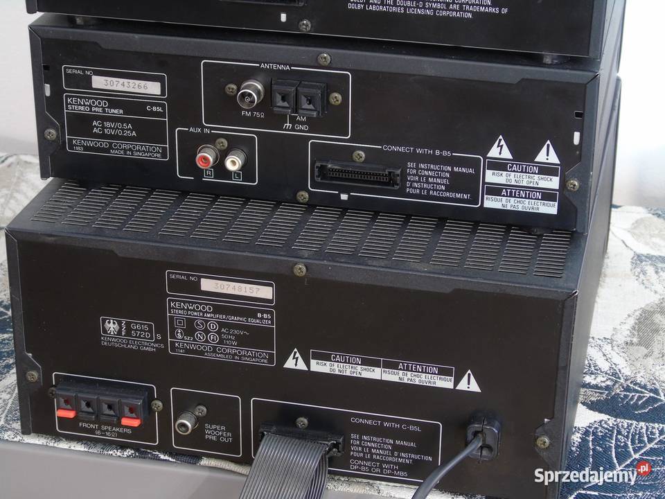 Wzmacniacz pilot korektor graficzny tuner CD Mag Jasło