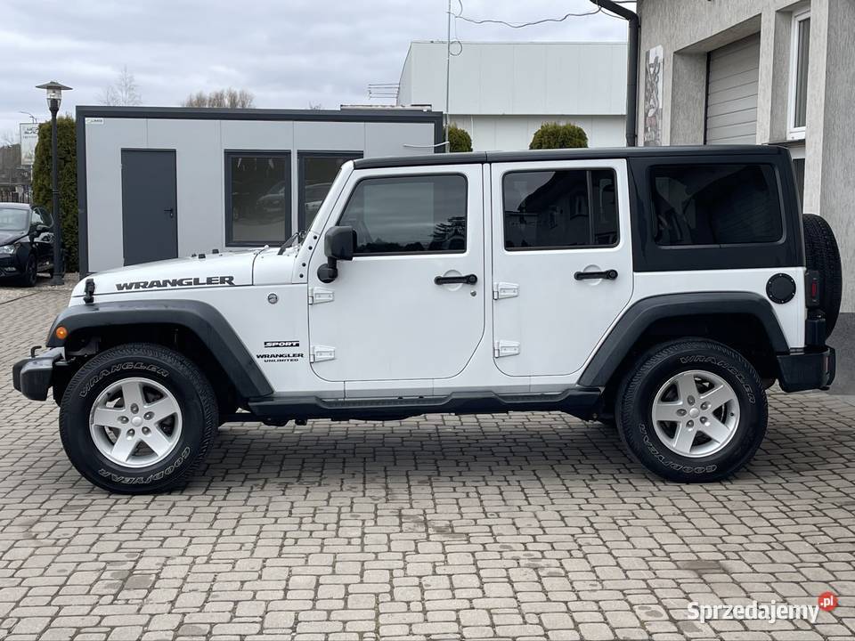 JEEP WRANGLER 36 UNLIMITED 4x4 AUTOMAT ZAMIANA Białystok