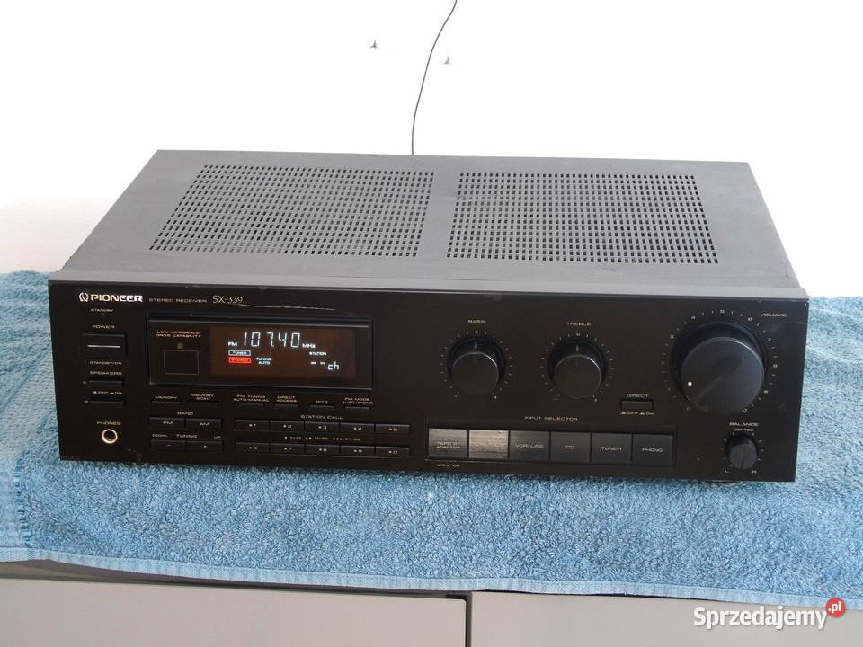 Japoński amplituner Pioneer SX339 mocny 500 wat Jasło