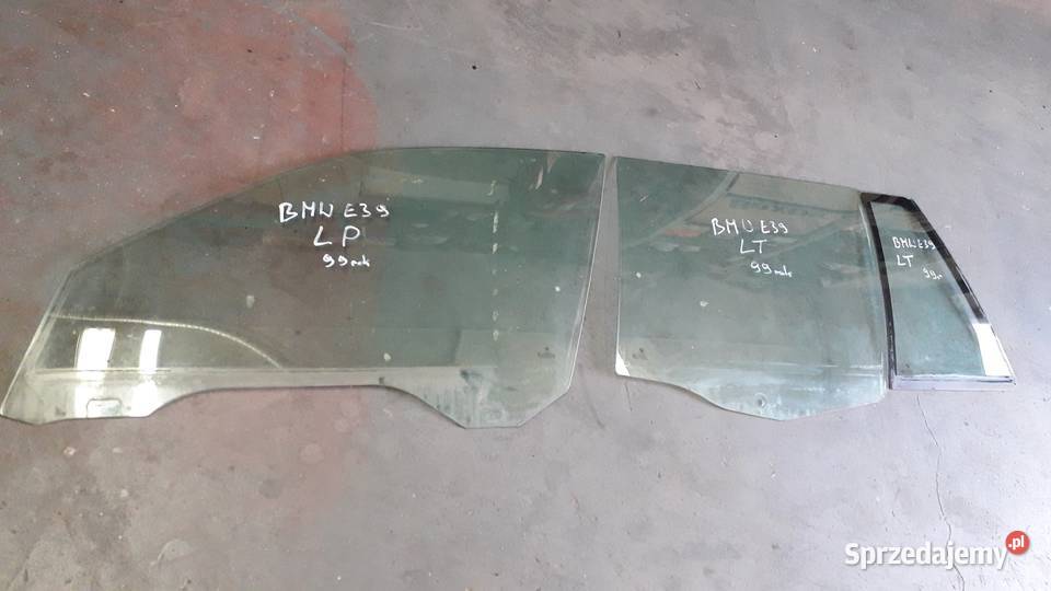 Szyby drzwi BMW e39 lewa strona Bolesławiec