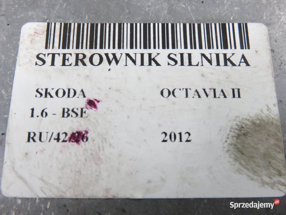 STEROWNIK SKODA OCTAVIA II 16 06A906033NT