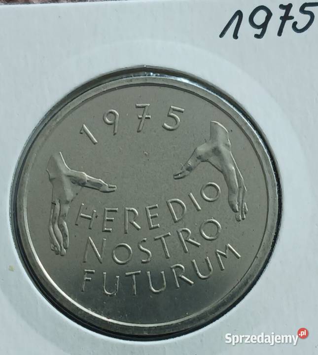5 Franków Szwajcaria 1975 rEuropejski Ochrony