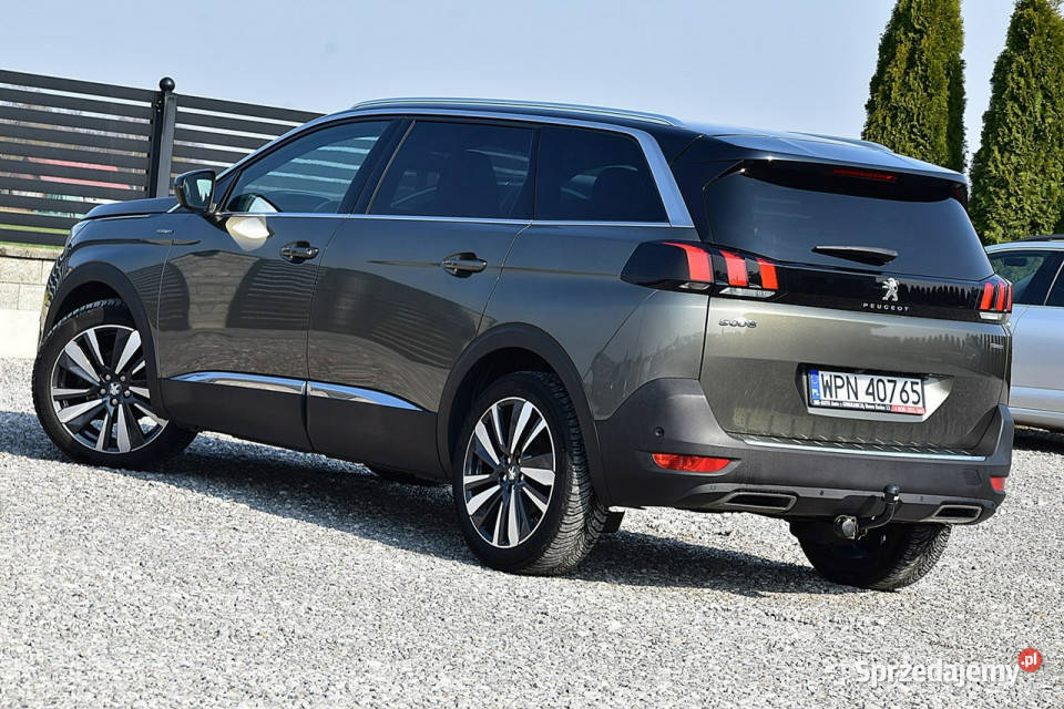 Peugeot 5008 GTLine Led PółSkóra Navi Panorama mazowieckie Nowe Kucice sprzedam
