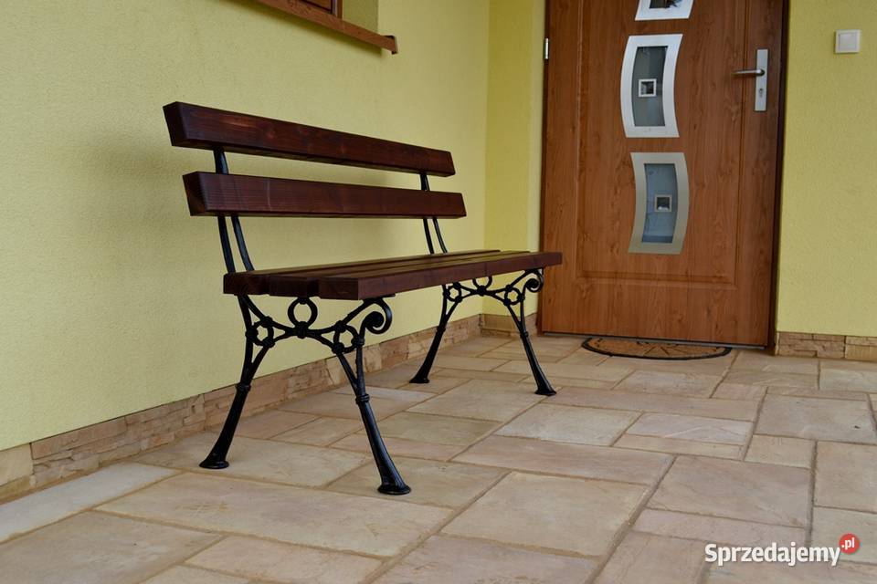 Ławka Parkowa Ogrodowa Miejska 180cmŻeliwo W010 podkarpackie Miejsce Piastowe