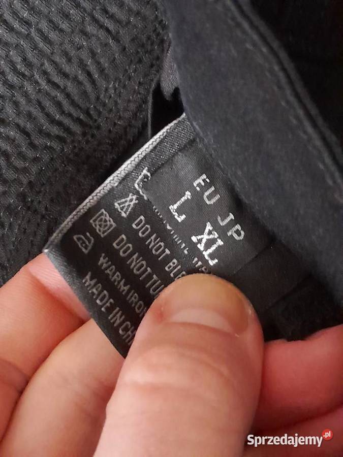 Spodnie motocyklowe męskie LXL bojówki czarne Zielona Góra sprzedam