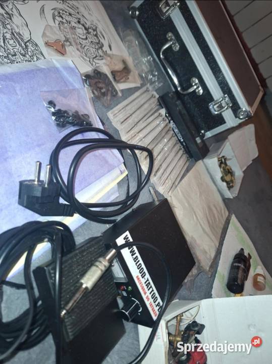 Zestaw do tatuażu świętokrzyskie Małogoszcz sprzedam