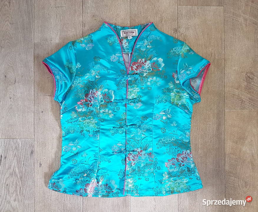 Piękny Egzotyczny Turkusowy Haftowany Oriental dolnośląskie Kudowa-Zdrój