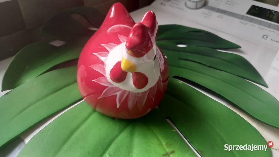 Kurka porcelanowa ręcznie malowana mazowieckie Warszawa