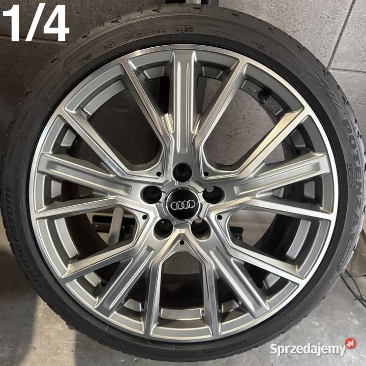 19 Audi A4 A6 felgi koła komplet z oponami 5x112 Lubasz sprzedam
