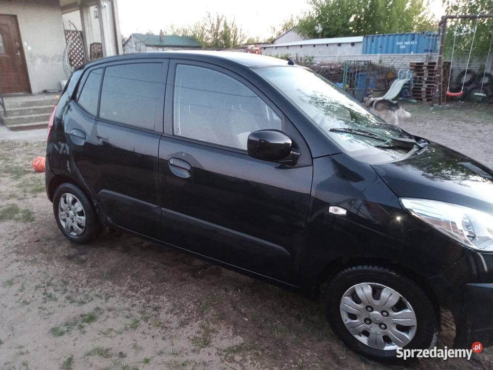 Hyundai i10 2008r uszkodzony rejestracja 2009r 77KM Borzęcin Duży sprzedam
