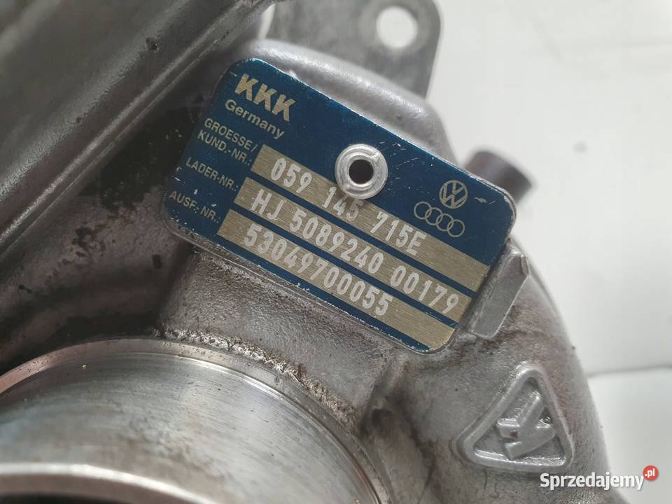 Audi A6 C6 27 TDI TURBOSPRĘŻARKA Turbo Janów