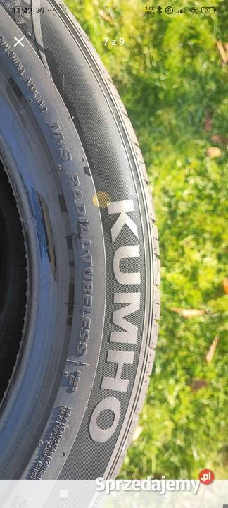 Opony letnie kumho 195 55 16 nowe Stróże