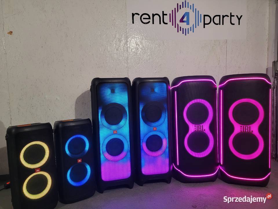 Wynajem nagłośnienia głośników JBL PartyBox Aleksandrów Łódzki