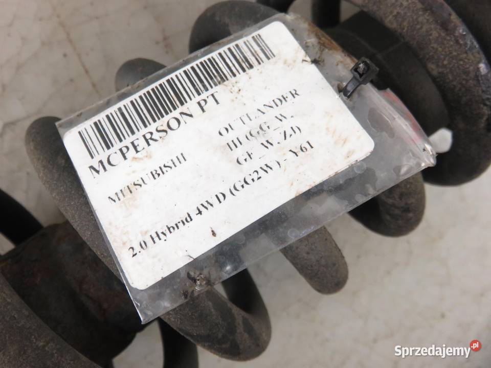 AMORTYZATOR PRAWY TYLNY MITSUBISHI OUTLANDER III Amortyzatory małopolskie