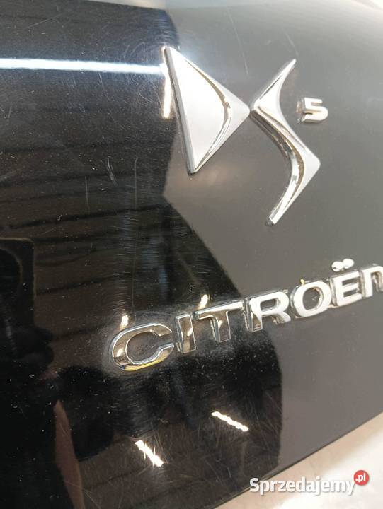 KLAPA TYŁ KTVD Citroen DS5 I 2011 Rok produkcji 2013