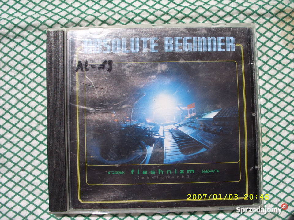 RAP CD ABSOLUTTE BEGINNERFLASHNIZM Płyty i kasety Wołów sprzedam