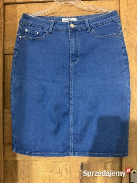 Spódnica damska XXL44 Vavell jeans niebieska Częstochowa