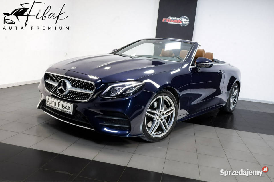 Mercedes E 220 E220dCabrioNiski przebiegAMG Konstantynów Łódzki