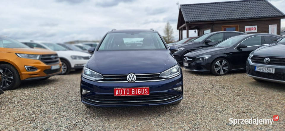 Volkswagen Golf Sportsvan automat LEDY xsenon kurtyny powietrzne pomorskie Lębork