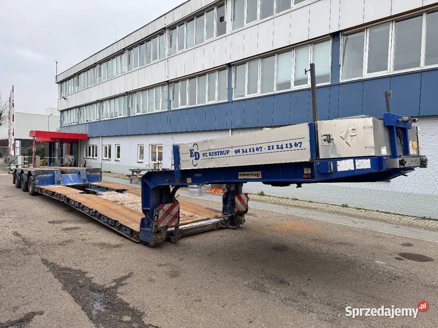 Faymonville naczepaniskopodwoziowa Tiefbett Warszawa