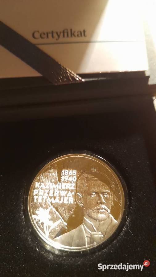 KAZIMIERZ PRZERWATETMAJER 10 Z 2015 R SREBRNA mazowieckie Warszawa sprzedam