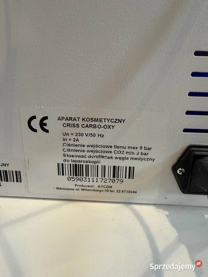 CRISS CarboOxy Poznań sprzedam