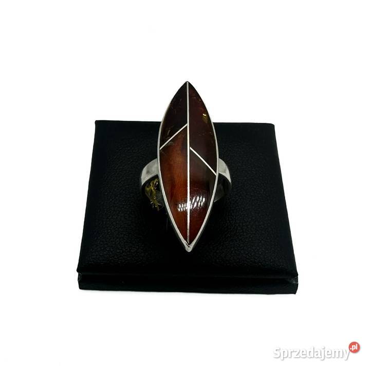 Srebrny pierścionek próby 925 535g Rozmiar 12 Elbląg