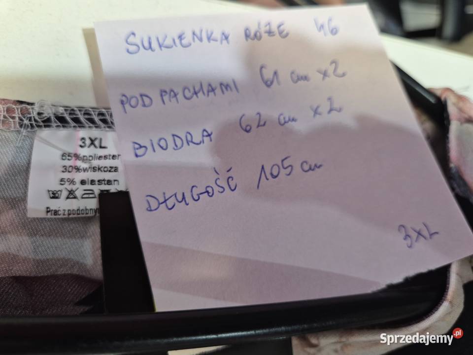 Kimonowa sukienka 3xl Łomża