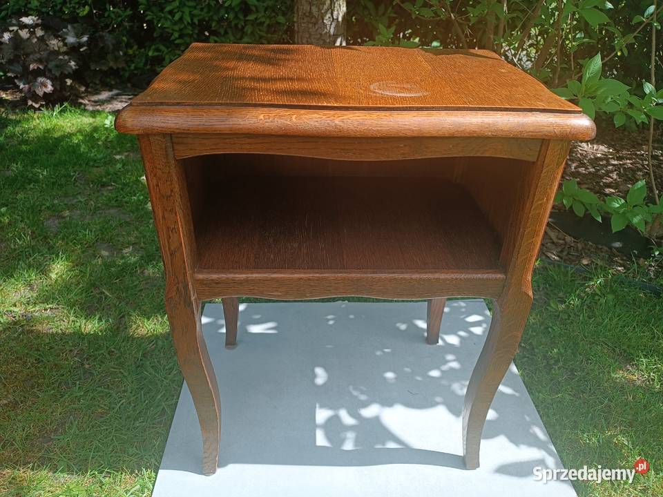 Stolik nocny Francja Antyki, Sztuka, Kolekcje Budzyń