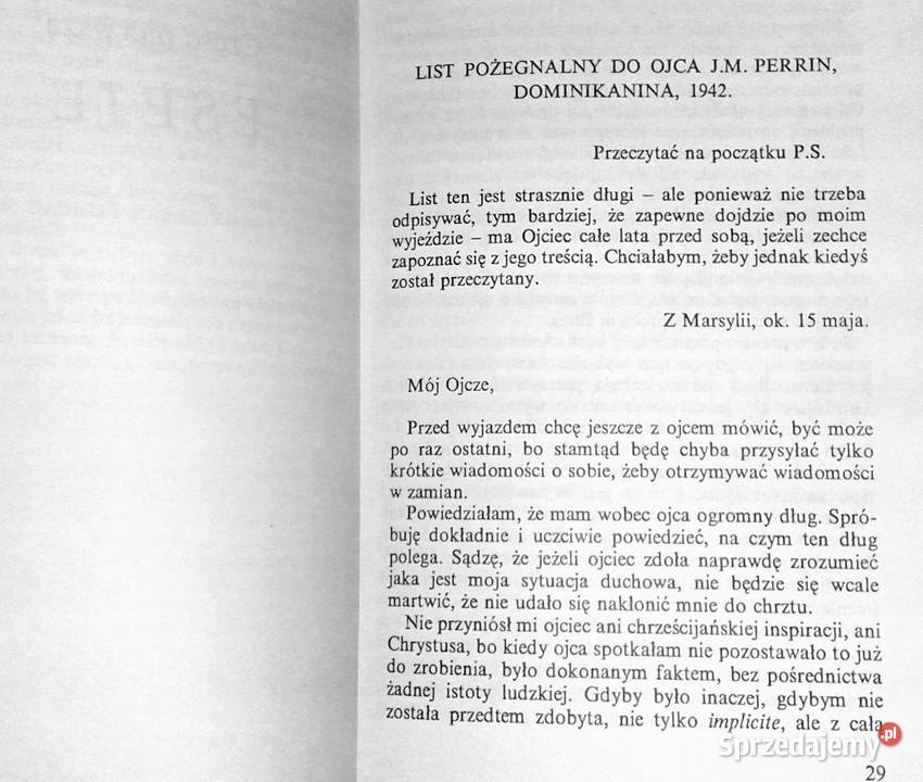 Wybór pism Simone Weil Chełm