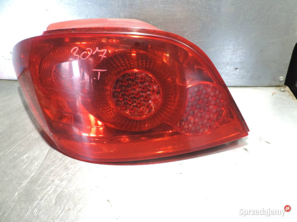LAMPA LEWY TYŁ PEUGEOT 307 HB LIFT Rok produkcji 2006 Lampy tylne małopolskie