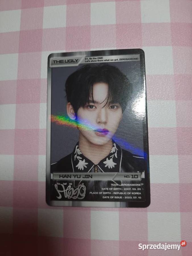 Yujin photocard you had me at helloZerobaseone Piła sprzedam