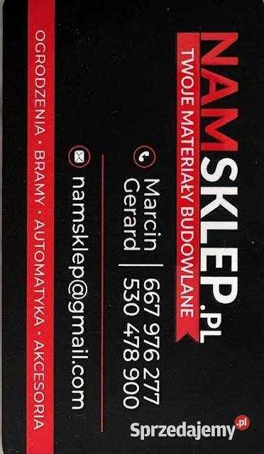 Przęsło ogrodzeniowe aluminiowe PALISADA