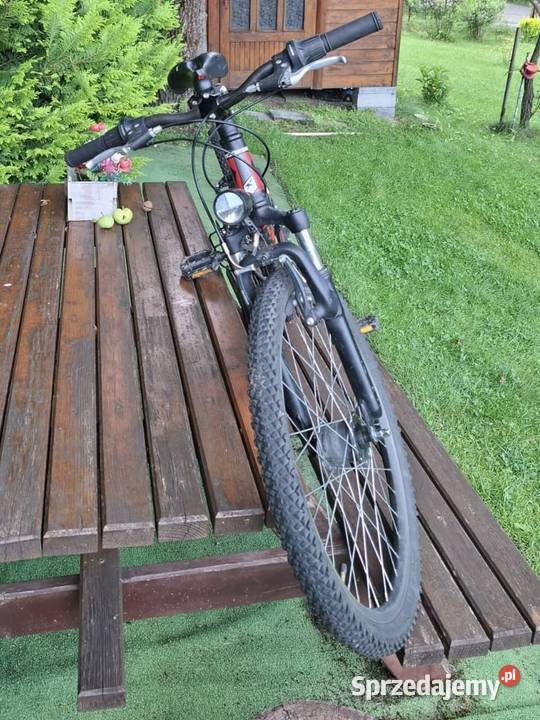 Rower młodzieżowy 24 gotowy do jazdy śląskie Ustroń