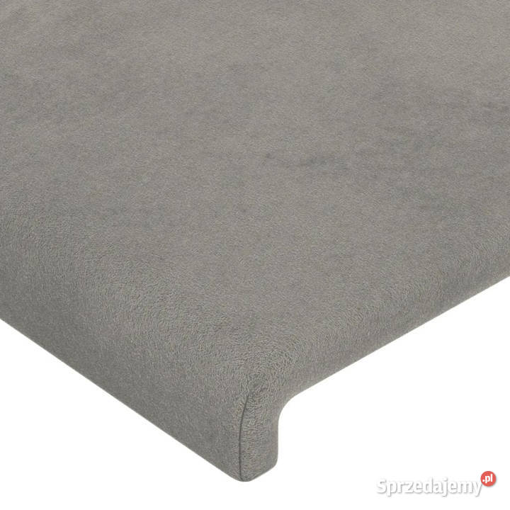 Zagłówek do łóżka z LED jasnoszary 90x5x118128 Warszawa