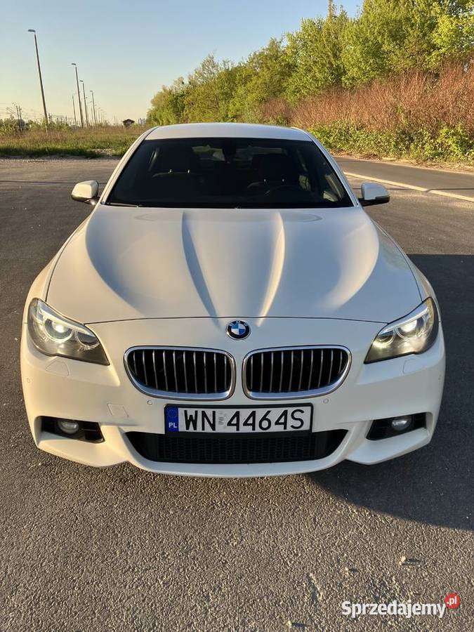 BMW F10 520d lift 2015 M pakiet salon Polska Zarejestrowany w Polsce Warszawa sprzedam