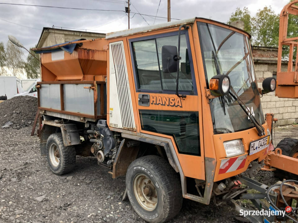 Inna inny Hansa 4X4 pług posypywarka wywrotka pomarańczowy Syców sprzedam