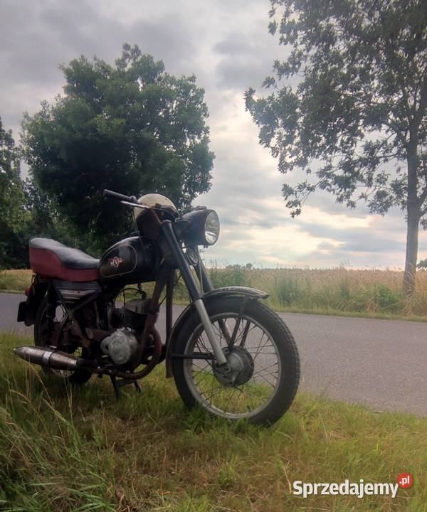 Motocykl WSK M0664 zarejestrowana turystyczny Góra Kalwaria