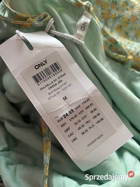 only sukienka modny wzór kwiaty nowa hit blog 36 Choszczno