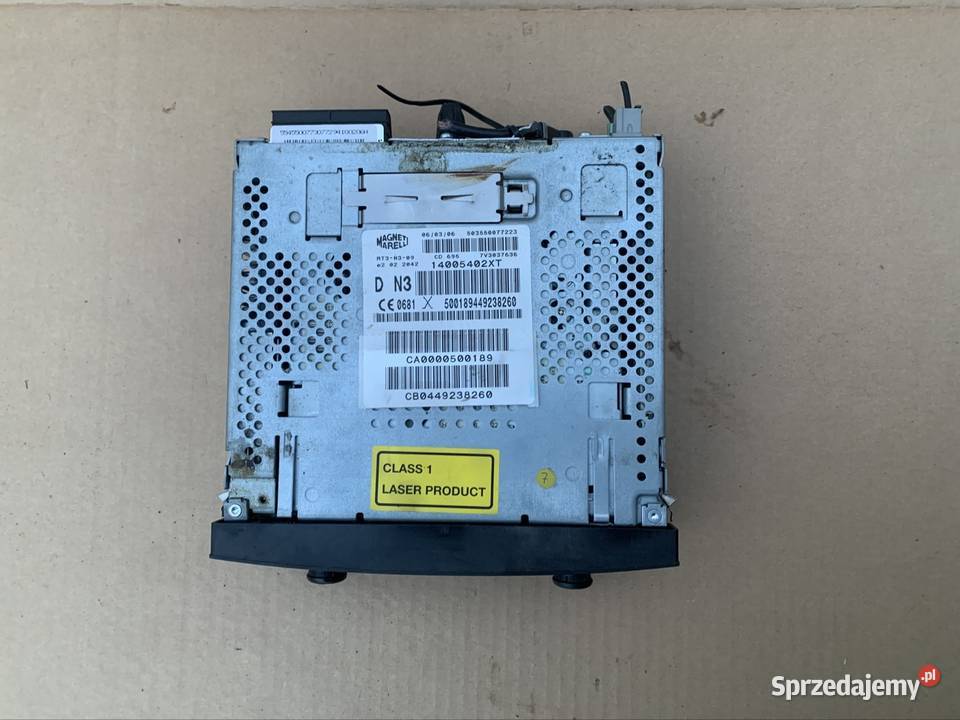 14005402XT radio nawigacja peugeot 807 citroen Sprzęt audio fabryczny Szczecin