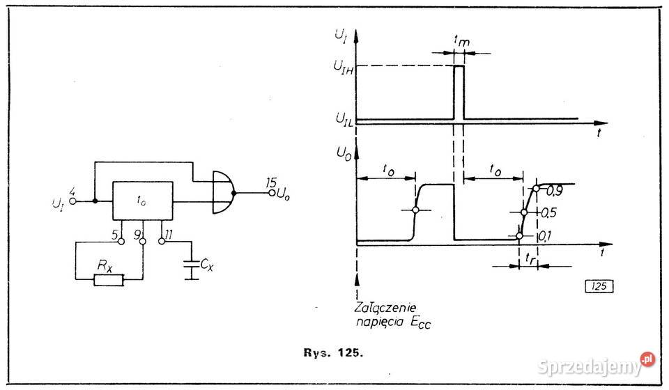 Układ scalony hybrydowy EP51H1 generator impulsu Gliwice