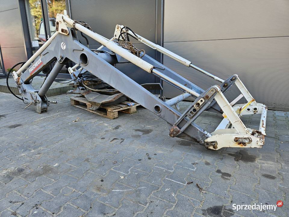 Ladowacz czolowy Faucheux F1 Claas Ares 557 4 Części i osprzęt rolniczy Raszków