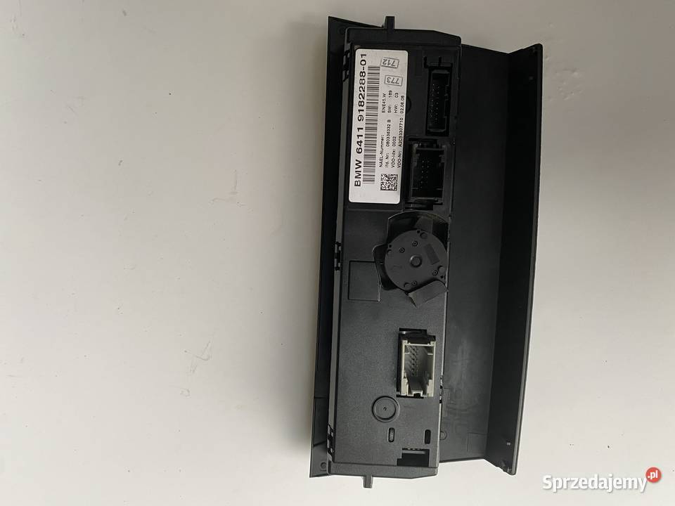 PANEL NAWIEWU KLIMATYZACJI BMW E92 Wyposażenie wnętrza śląskie Kłobuck