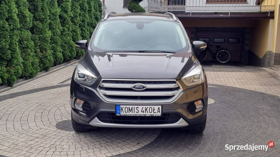 Ford Kuga Serwis Kamera Navi PółSkóry GWARANCJA czujnik zmierzchu Płońsk