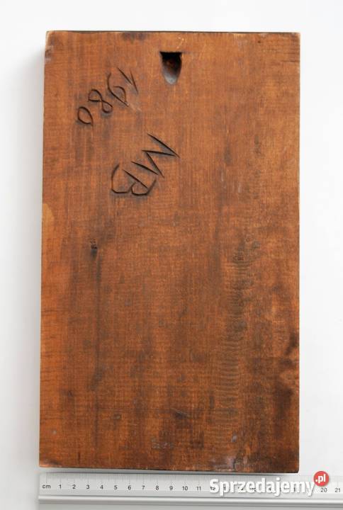 Pieta płaskorzeźba ludowa drewno polskie lubelskie sprzedam