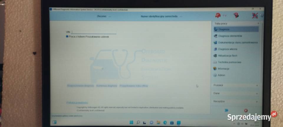 Vas 6154A Odis S2501 E19 Petka Elsa wsady Interfejsy diagnostyczne Darłowo