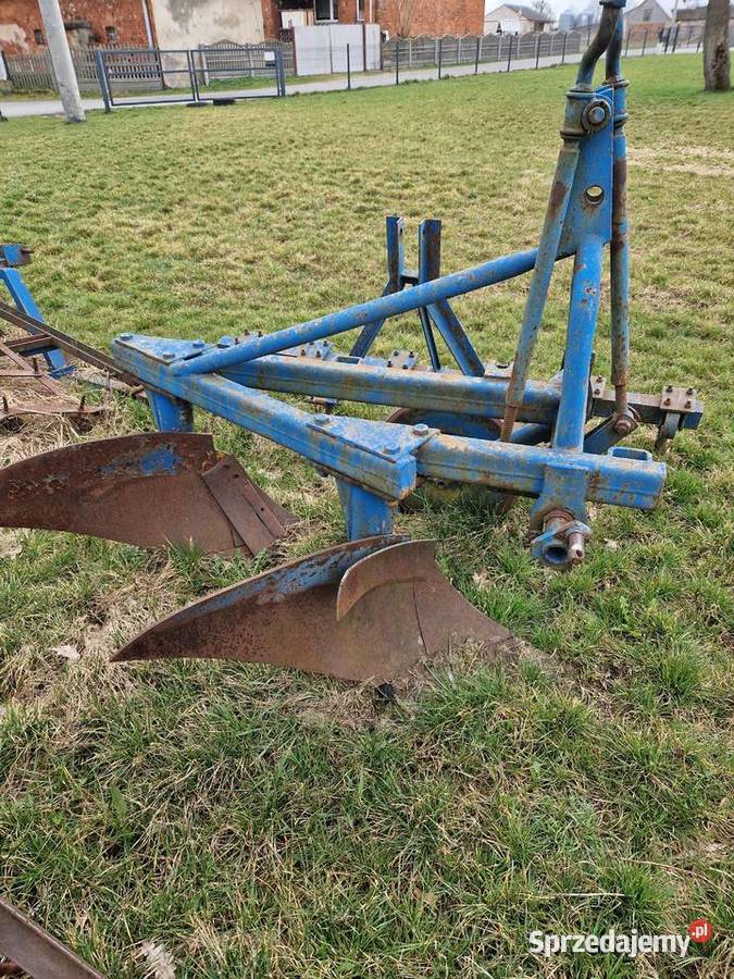 pług dwuskibowy Grudziądz używany 100 sprawny Głogowa sprzedam
