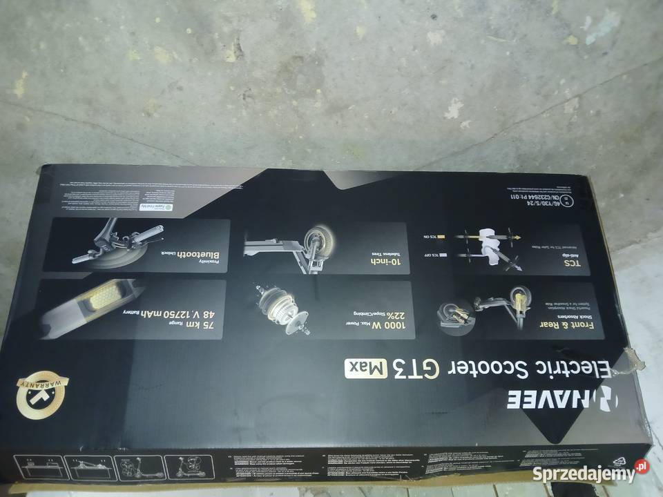 Hulajnoga nave GT3 Hulajnogi elektryczne Olsztyn sprzedam