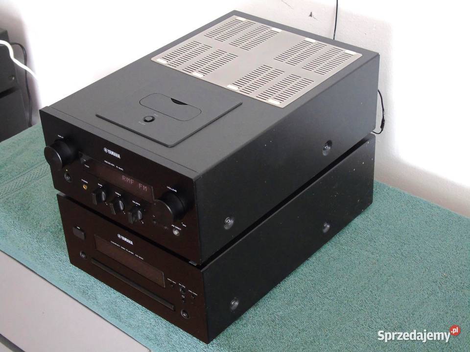 Amplituner i CD Yamaha R840 CD640 świetne stereo Wieże i miniwieże Jasło