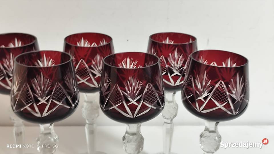 Kieliszki Kryształowe Ramery Pozostałe Wiązów